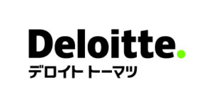 Deloitte logo with Japanese