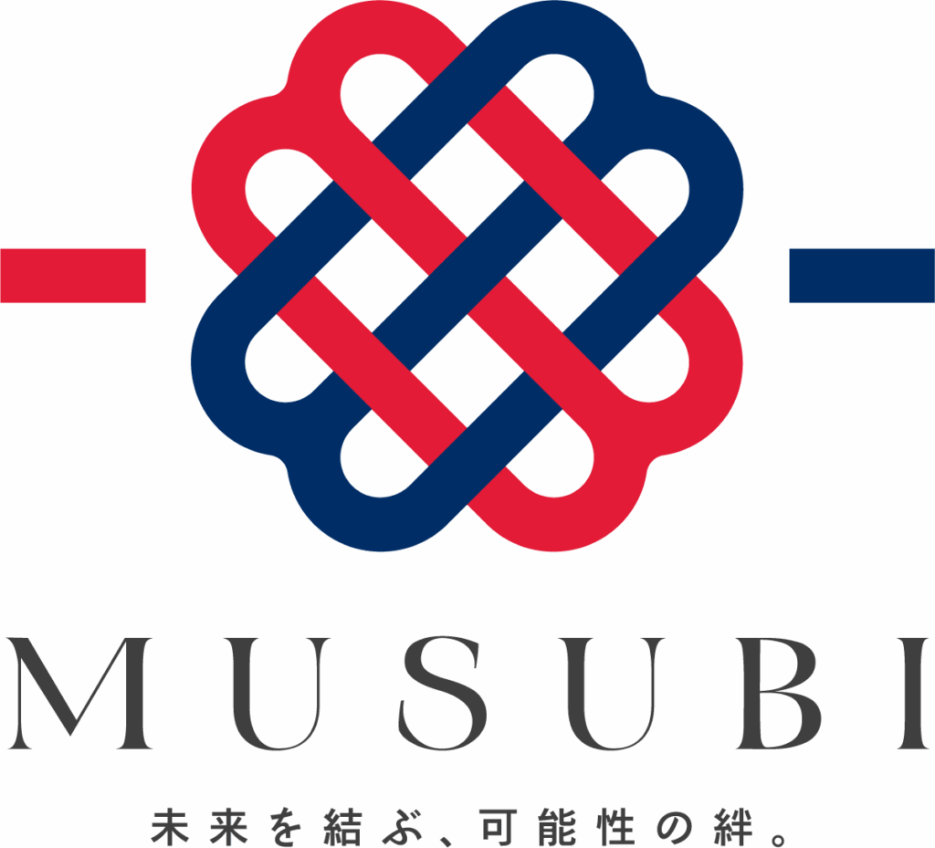 MUSUBI Logo with Japanese